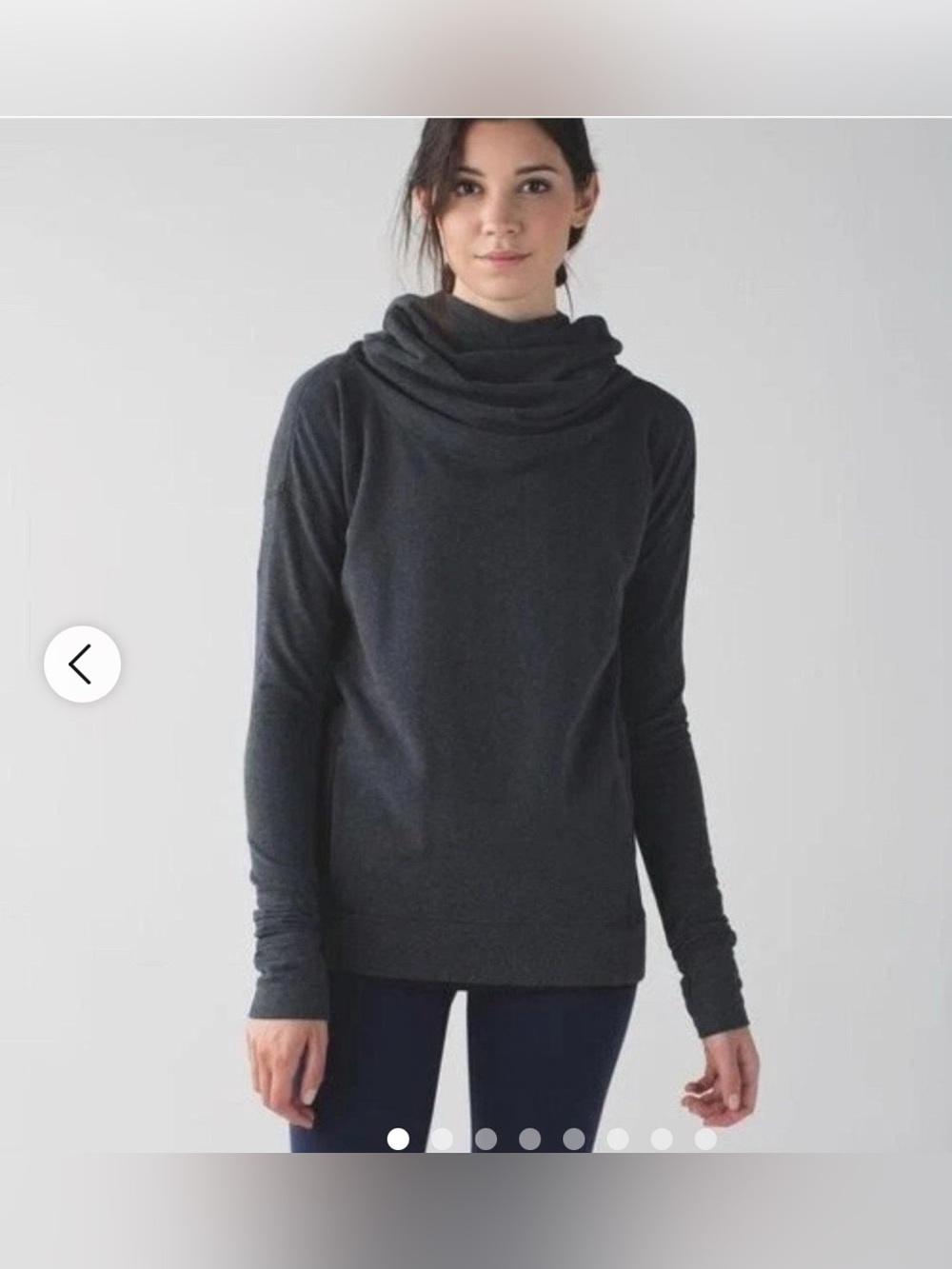 Lululemon Stress Less Cowl Neck Hoodie